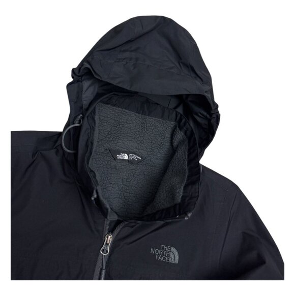 THE NORTH FACE DryVent Black Water Resistant Windbreaker Fleece Jacket Womens XS - Picture 5 of 8